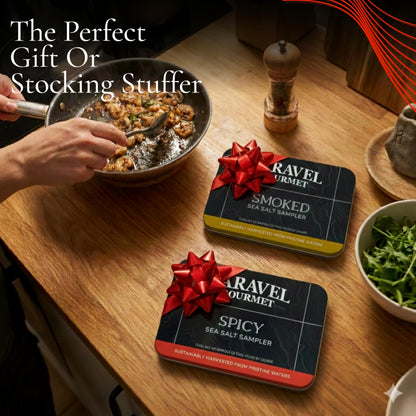 Smoked & Spicy Sea Salt Sampler - 12 Flavors