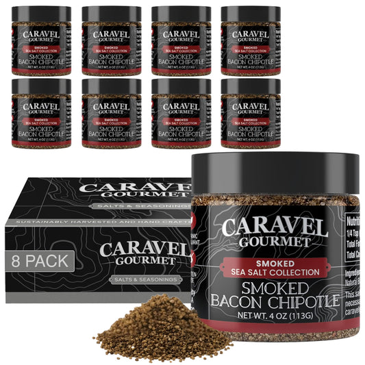 Smoked Bacon Chipotle Sea Salt - Chef Pinch Jar - Case Pack - 8 units