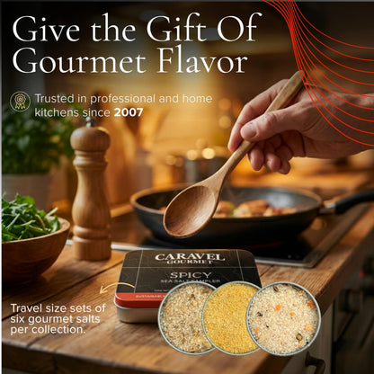 Spicy Sea Salt Sampler - 6 Flavors