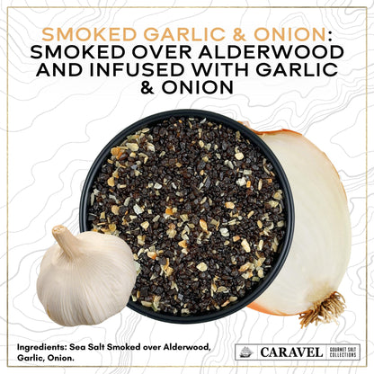 Smoked Sea Salt Mega Sampler - 4 oz Jar 4-Pack