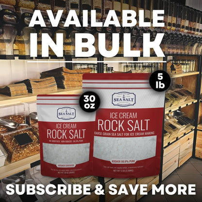 Ice Cream Rock Salt 10 lb Pouch, product detail image 6