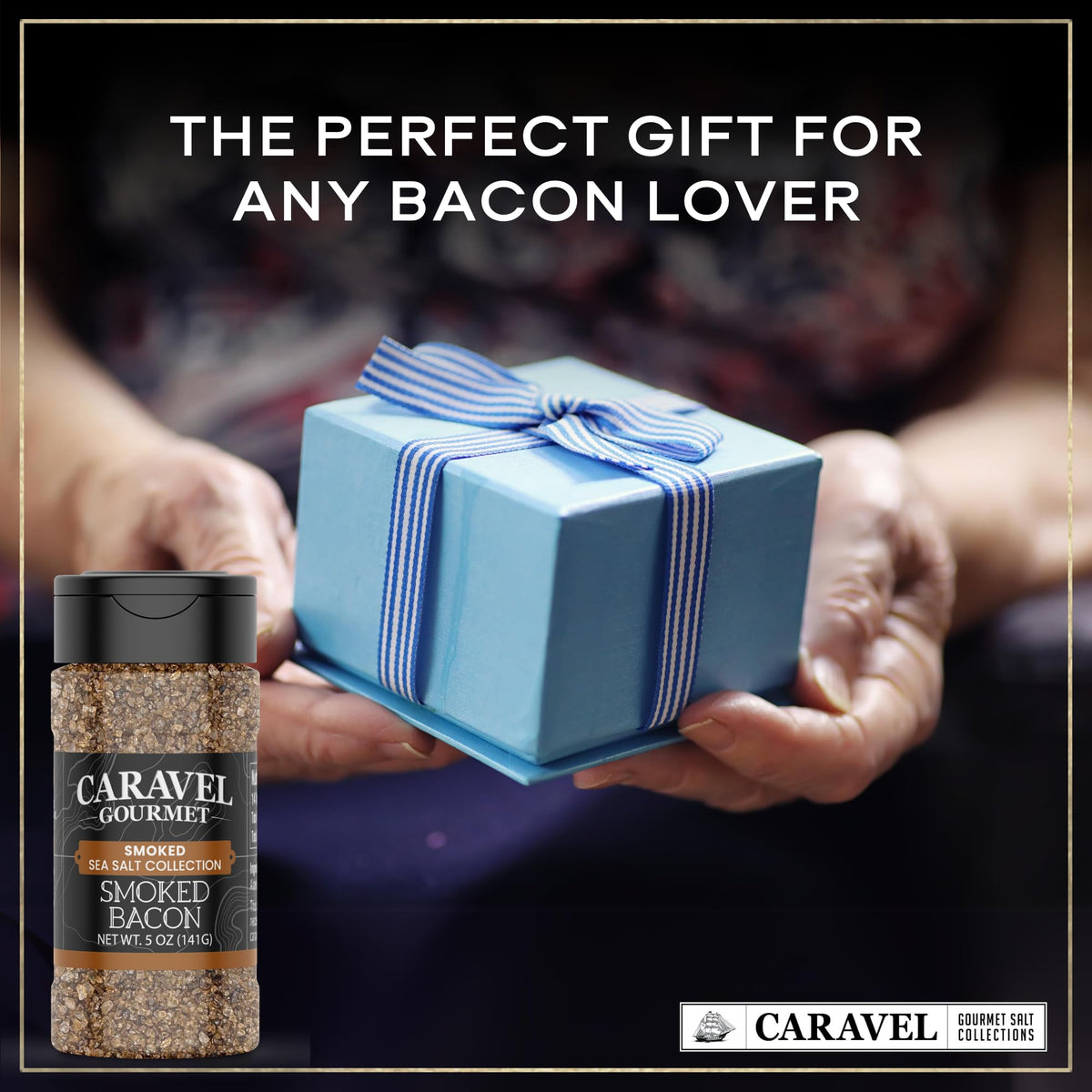 Smoked Bacon Sea Salt - 5 oz Shaker