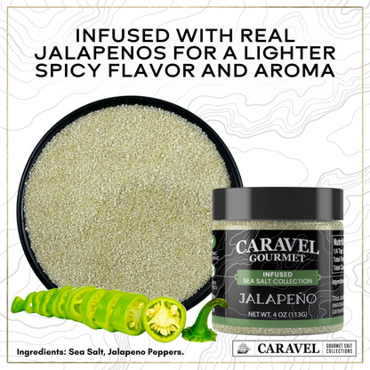 Spicy Sea Salt Gift Set - Habanero & Jalapeno (2-Pack)