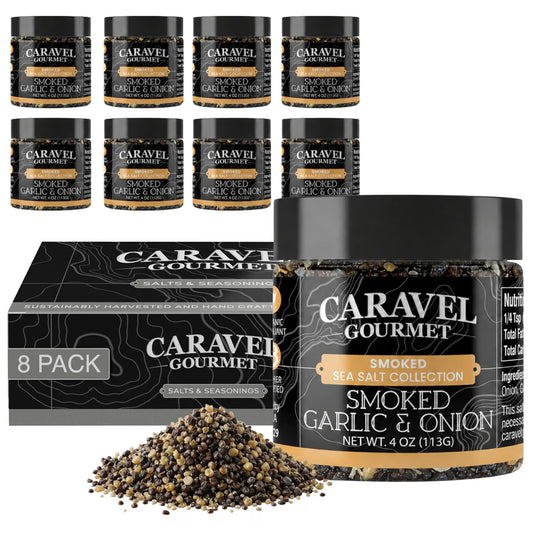 Smoked Garlic and Onion Sea Salt - Chef Pinch Jar - Case Pack - 8 units