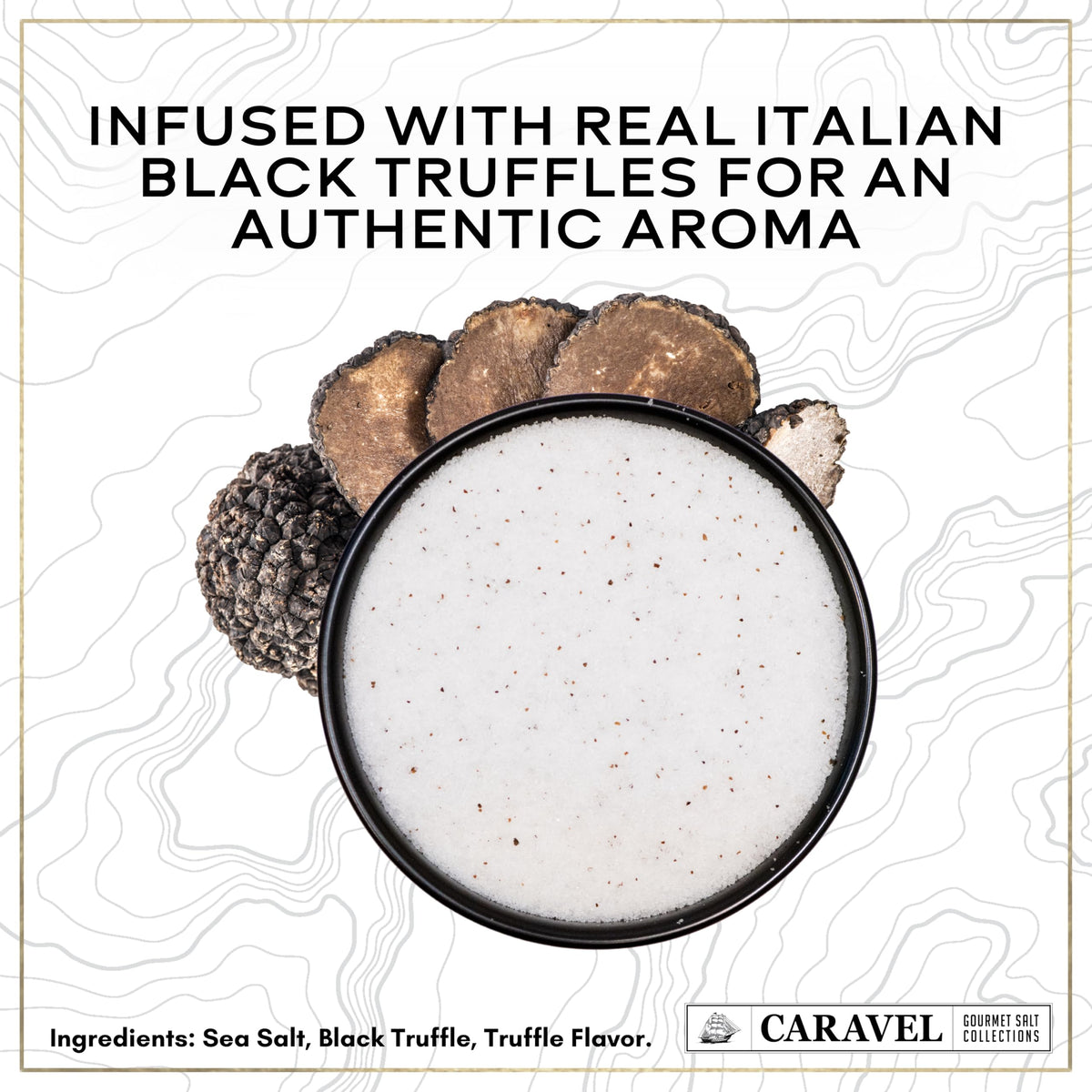 Truffle Sea Salt - 4 oz Chef Jar