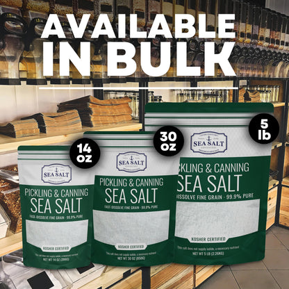 Pickling and Canning Sea Salt - 16 oz Shaker, product detail image 5