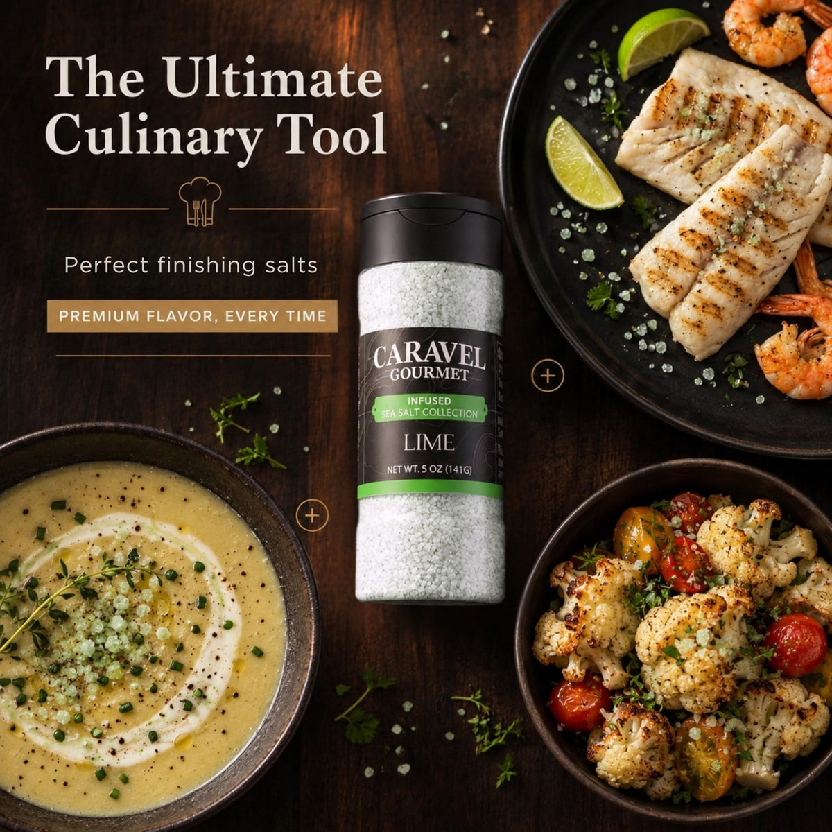Lime Sea Salt - Shaker - Case Pack - 8 units, product detail image 4