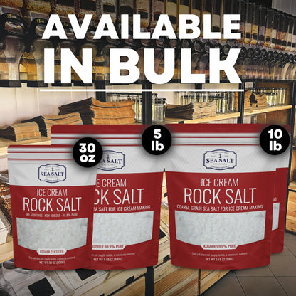 Ice Cream Rock Salt - 5 lb Bag, product detail image 5