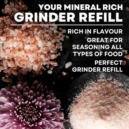 Pink Himalayan Salt, Coarse Grain Grinder Refill, 5 lb pouch - image 3