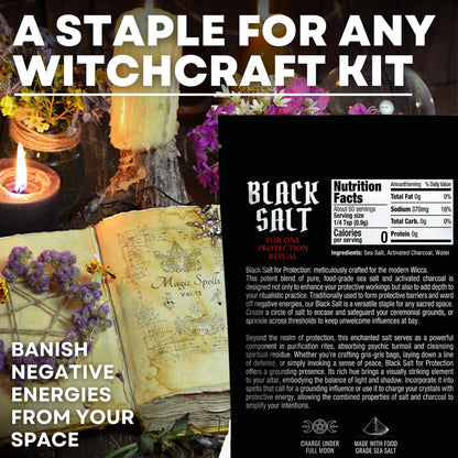 Black Ritual Salt - 2 oz Pouch