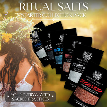 Blue Divination Ritual Salt - 5 oz Pouch