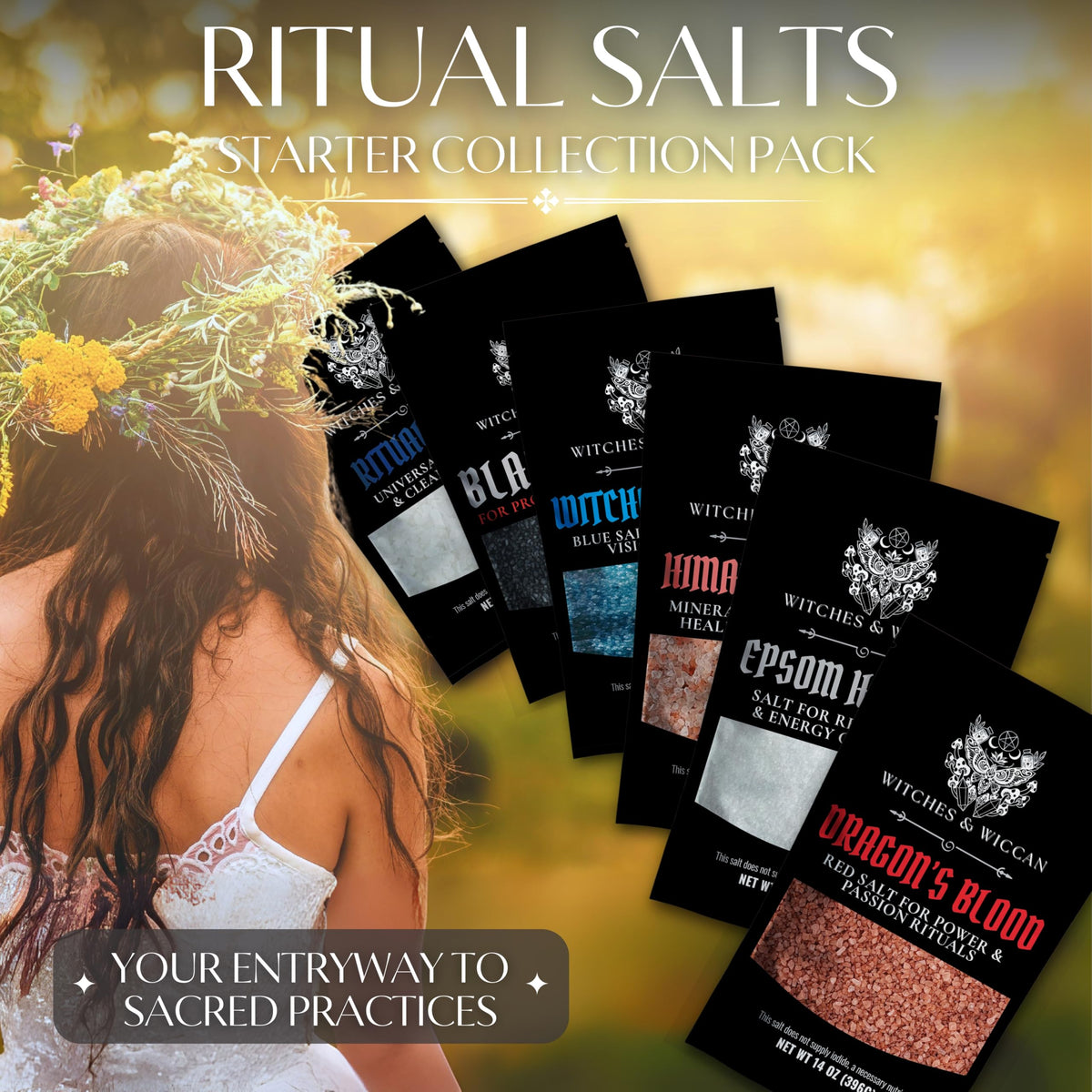 Black Ritual Salt - 2 oz Pouch