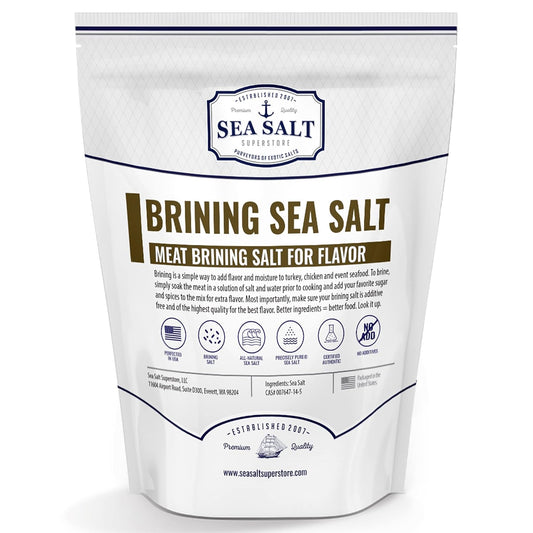 Brine Sea Salt - 5 lb Bag