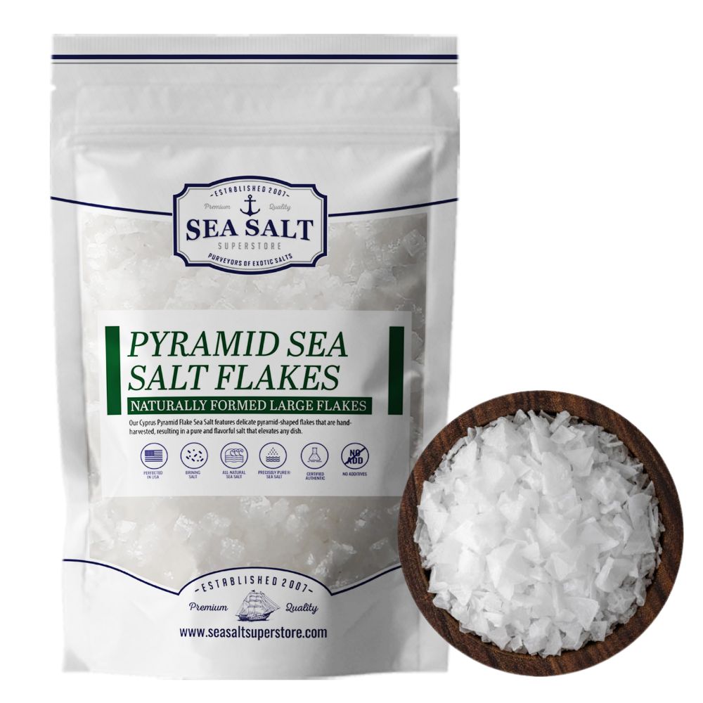 Pyramid Flake Sea Salt 7 oz Bag