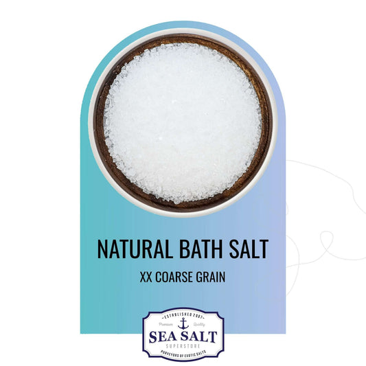 Natural Bath Salt - Extra Extra Coarse Grain