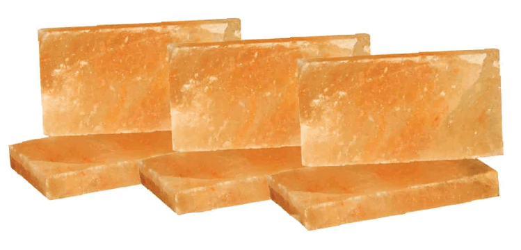 Himalayan Salt Slabs - 8x4x1" - 4 Pack