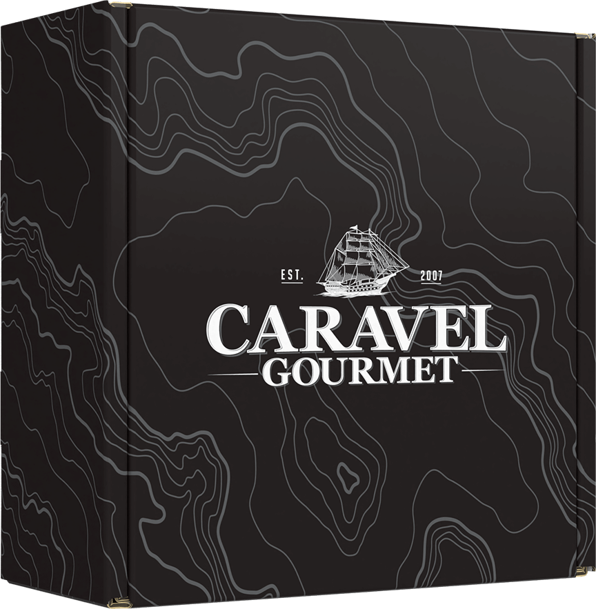 Build Your Own Salt Gift Box - Caravel Gourmet gift box design with nautical theme and established 2007.